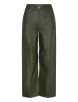 Topshop - Tstalla Coated Barrel Trousers - Nahksed retuusid-p&uuml;ksid - 36