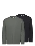 ONLY & SONS - Onsfred Life Rlx Ls Tee 2-Pack - Pikkade varrukatega - XL