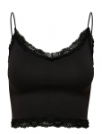 ONLY - Onlvicky Lace Seamless Cropped Top Noos - Rinnahoidja-topid - M/L