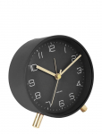 KARLSSON - Alarm Clock Lofty Metal Matt White - &Auml;ratuskellad - &Oslash;11CM