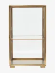 House Doctor - Cabinet, Hdglass, Brass - Kapid - 25X25X41CM