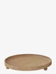 OYOY Living Design - Inka Wood Tray Round - Kandikud - &Oslash; 30 CM