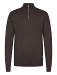 Lindbergh - Ecovero Half Zip L/S Knit - Poolpika lukuga džemprid - M