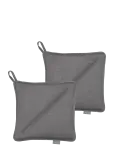 S&ouml;dahl - Pot Holders 20X20 Soft 2 Pcs Grey - Pajakindad - 20X20CM