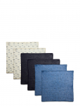Pippi - Organic Cloth Muslin (6-Pack) - Musliinlapid - 65X65CM