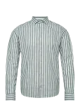 Clean Cut Copenhagen - Jamie Cotton/Linen Striped Shirt - Vabaaja - XL