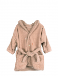 Filibabba - Embroidered Bathrobe 1-2 Years - Frapp&eacute; - Hommikumantlid - ONE SIZE