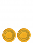 Serax - Plate L Yellow-Dots Black Feast By Ottolenghi Set/2 - Praetaldrikud - &Oslash; 26.5 CM