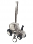 Smallstuff - Music Mobile, Tractor, Grey - Mobile Clouds - ONE SIZE 14 cm