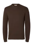 Selected - Slhdane Ls Knit Structure Crew Neck Noos - &Uuml;mara kaelusega - XL