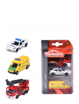 Majorette - Majorette Danish Emergency Vehicles, 3 Pieces Set - Toy Cars - ONE SIZE