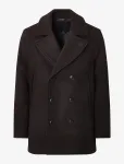 Lexington Clothing - Wes Wool Peacoat - Villased mantlid - XL