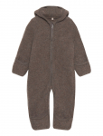 Huttelihut - Pram Suit Ears Wool Fleece - Fliisist kombinesoonid - 98