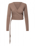 Aim&acute;n - Shape Seamless Wrap Long Sleeve - Spordi pikkade varrukatega topid - M