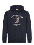 Gant - Graphic Sweat Hoodie - Kapuutsiga pusad - XXXL