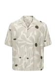 ONLY & SONS - Onsdash Life Reg Aop Ss 001 Resort Shirt - L&uuml;hikeste varrukatega s&auml;rgid - XS