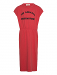THE ANIMALS OBSERVATORY - Orca Kid Midi Dress Red - Midiseelikud - 4 Y