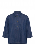 Scotch & Soda - Lightweight Denim Popover Shirt - Teksas&auml;rgid - 36