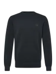 Fred Perry - Pique Stitch Jumper - &Uuml;mara kaelusega - S