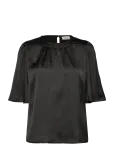 Kaffe - Kalinda Flared Blouse - L&uuml;hikeste varrukatega - 40