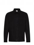 Calvin Klein - Ls Solid Silk Wool Easy Shirt - Pealiss&auml;rgid - L