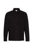 Calvin Klein - Ls Solid Silk Wool Easy Shirt - Pealiss&auml;rgid - L