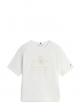 Tommy Hilfiger - Varsity Crest Rlx Ss Tee - L&uuml;hikeste varrukatega - M