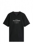 Tommy Hilfiger - Hilfiger Stack Graphic Tee - L&uuml;hikeste varrukatega - L
