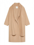 Calvin Klein - Dbl Face Wool Scarf Coat - Villased mantlid - S