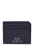 Polo Ralph Lauren - Pebbled Leather Card Case - Kaarditaskud - ONE SIZE