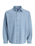 Jack & Jones - Jornorrebro Denim Shirt Ls Sn - Teksas&auml;rgid - XXL