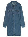 Vero Moda - Vmjennie Ls Short Denim Dress Ga Noos - S&auml;rkkleidid - L