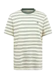 Timberland - 4 Rows Striped Short Sleeve Tee Putty-Pineneedle Yd - L&uuml;hikeste varrukatega - XL
