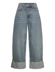 Monki - Peggy Low Rise Loose Baggy Jeans - Laiad - 25 x 32