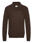 Lindbergh - Lambswool L/S Shawl Collar Knit - V-kaelusega - M