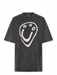 HUGO BLUE - Oversized_Tee_B_11 - L&uuml;hikeste varrukatega - L