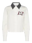 Coster Copenhagen - Shirt With Rib Collar - Pikkade varrukatega - 40