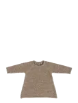 Smallstuff - Dress, Ao Rabbits, Merino Wool, Powder - Pikkade varrukatega beebikleidid - 92/98