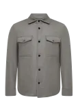 Oscar Jacobson - Flannel Shirt Jacket - H&uuml;briidjakid - 48