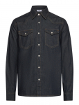 Filippa K - Western Denim Shirt - Teksas&auml;rgid - 46