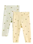 Lindex - Leggings 2 Pack Aop - Retuusid - 62
