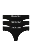 Calvin Klein - Thong 3Pk - Stringid - M