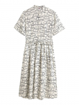 Tommy Hilfiger - Ess Linen Midi Ss Shirt Dress - P&otilde;lveni ja midi - XL