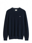 GANT - Waffle Knit Sweater - &Uuml;mara kaelusega - XXL