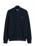 GANT - Waffle Knit Zip Cardigan - Lukuga džemprid - XXL