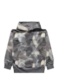 Hummel - Hmljr Loose Aop Hoodie Bee - Kapuutsiga pusad - 158/164