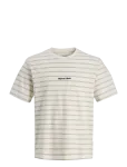 Jack & Jones - Jornorrebro Stripe Tee Ss Cn Ln - L&uuml;hikeste varrukatega - M