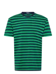 Polo Ralph Lauren - Classic Fit Striped Jersey T-Shirt - L&uuml;hikeste varrukatega - XS