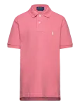Ralph Lauren Kids - Basic Mesh-Ss Kc-Tp-Knt - L&uuml;hikeste varrukatega polos&auml;rgid - 132-137