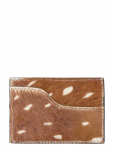 ATP Atelier - Vinci Cannella Printed Cerbiatto Pony/Vacchetta - Kaarditaskud - ONE SIZE